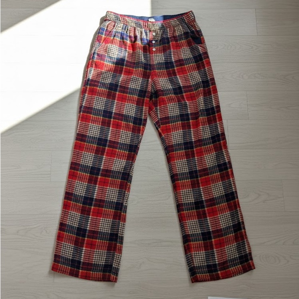 Plaid Aerie PJ Pants - Red and Blue